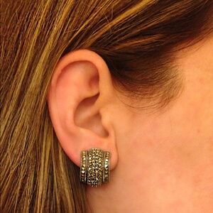 Judith Jack "clip-on" earrings